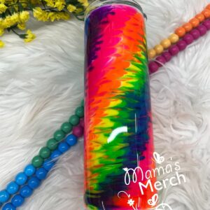 NEON GLOW IN THE DARK 20 OZ SKINNY TUMBLER